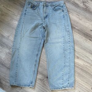 Lucky Brand Light Wash Blue Wide Leg Jeans